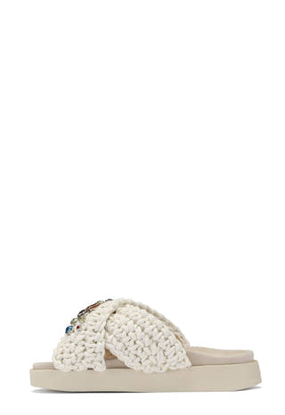 Slipper Woven Stones