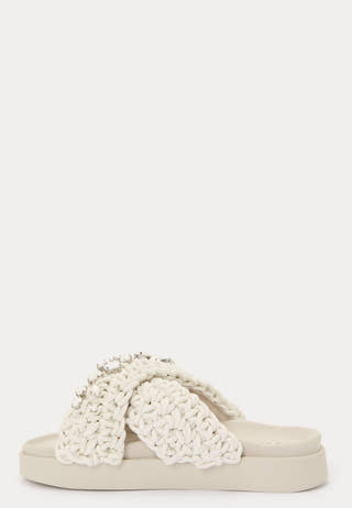 Slipper Woven Stones