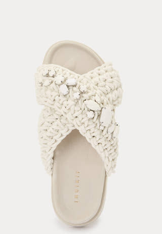 Slipper Woven Stones