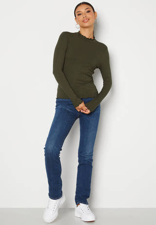 Fransiska L/S Rib Top