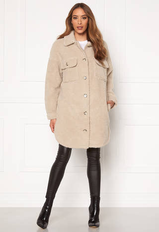 Stella Teddy Shirt Jacket
