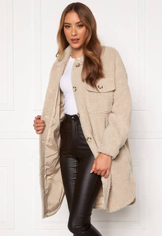 Stella Teddy Shirt Jacket