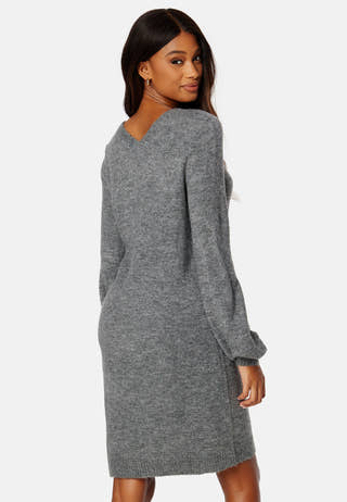 Elanora L/S V-Neck Dress