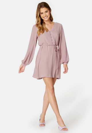 Hermine L/S Button Dress