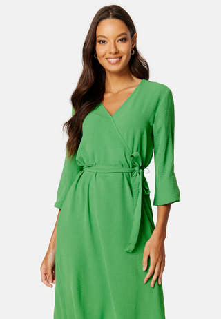 Lion 3/4 Wrap Dress