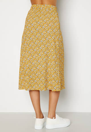 Lotus Button Skirt