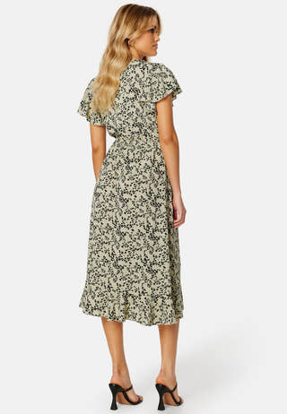 Piper Midi Flounce Dress