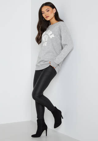 Rana L/S Long Print Sweat