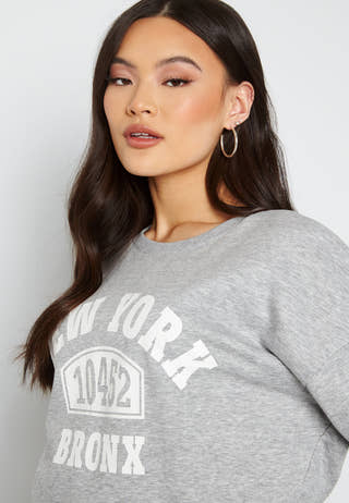 Rana L/S Long Print Sweat
