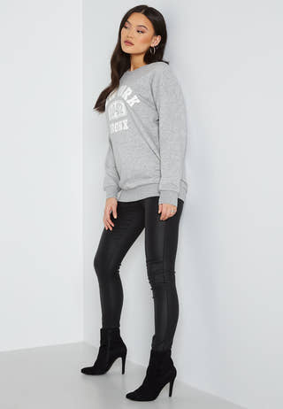Rana L/S Long Print Sweat
