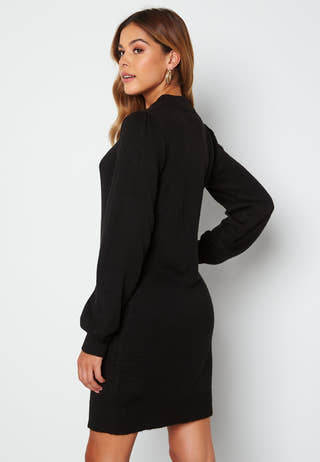Rue L/S High Neck Dress