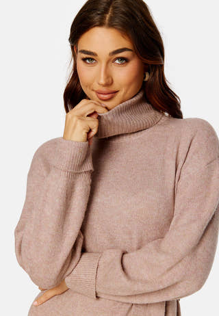 Rue L/S Roll Neck Belt Dress