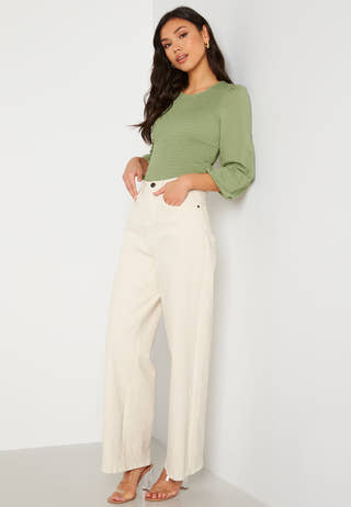 Sindi L/S Smock Top