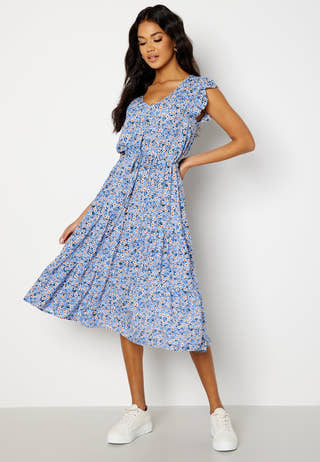 Starr Life S/S Frill Midi Dress