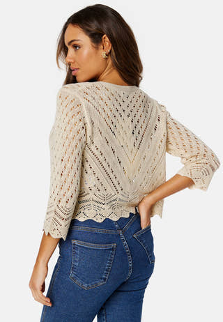 Sun 3/4 Crop Cardigan