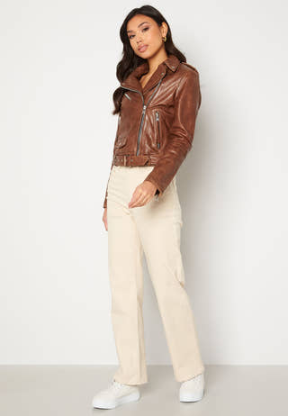 Rachel Leather Biker
