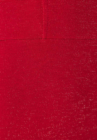 Glitter Off Shoulder Frill High Low Dress