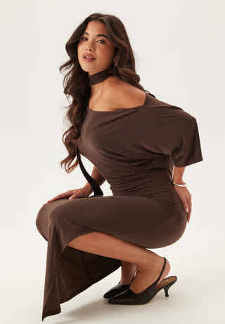 Off Shoulder Midaxi Dress