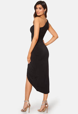 One Shoulder Rouch Dress