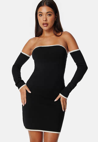 Josefin Contrast Tube Dress