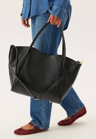 Florence XL Leather Shopping Bag