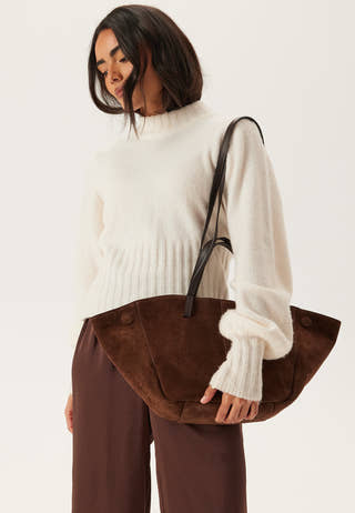 Nola Suede Handbag
