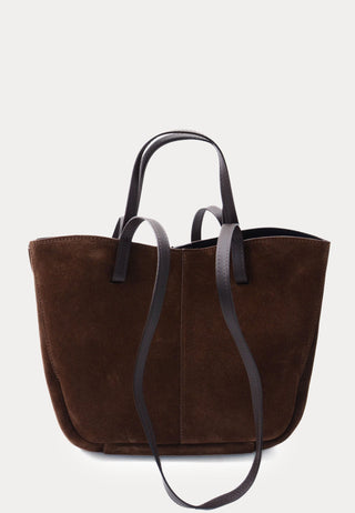 Nola XL Suede Handbag
