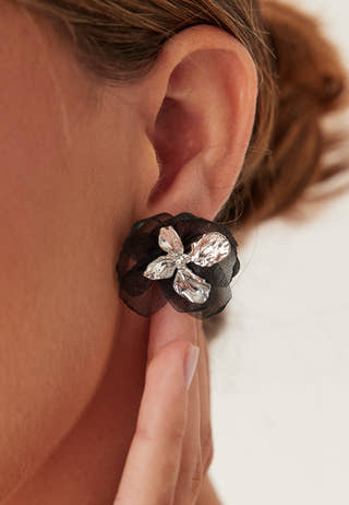 Organza Botanical Earrings