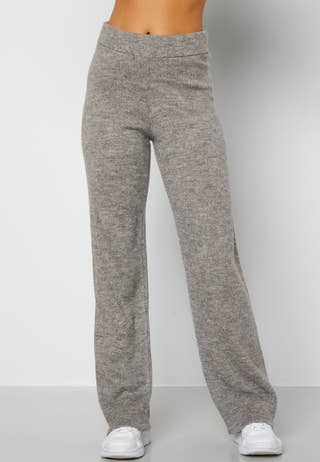 Knitted wide leg pants