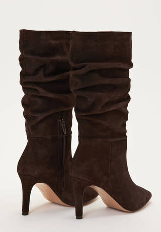 Slouchy Suede Boot