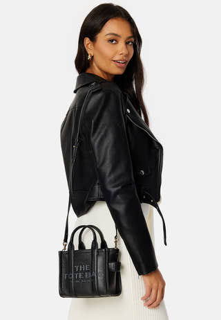The Micro  Leather Tote