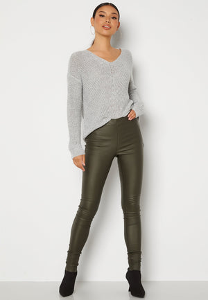 Objbelle Coated Leggings