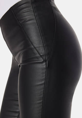 Objbelle Coated Leggings