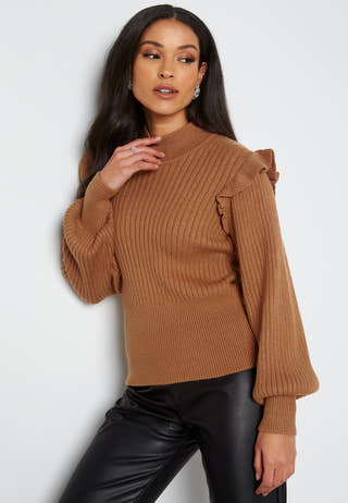 Diva knit pullover