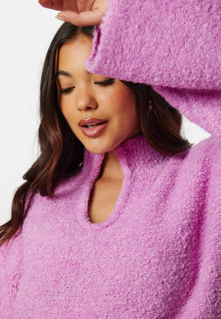 Frill Long KNit Pullover