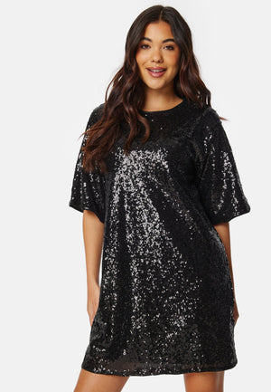 Karina 2/4 Sequin Short Dress