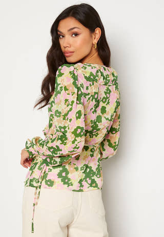 Kirsten L/S Wrap Top