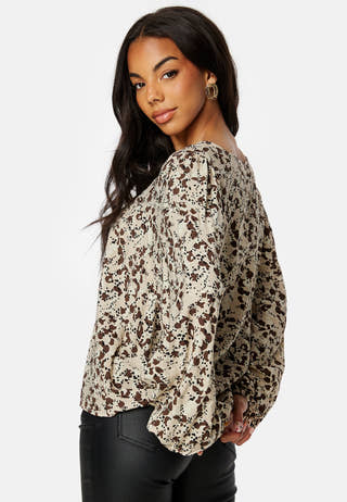 Leonora L/S V-Neck Top