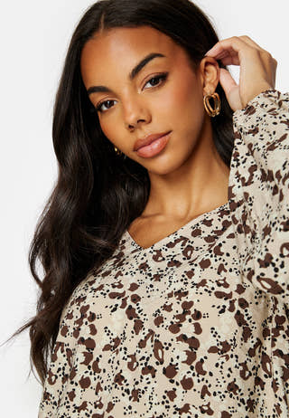 Leonora L/S V-Neck Top