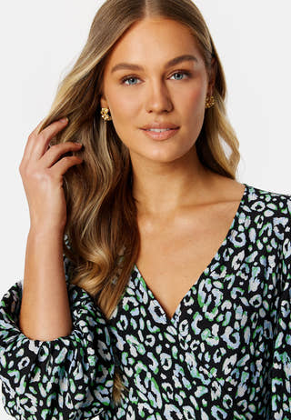 Leonora Wrap Midi Dress