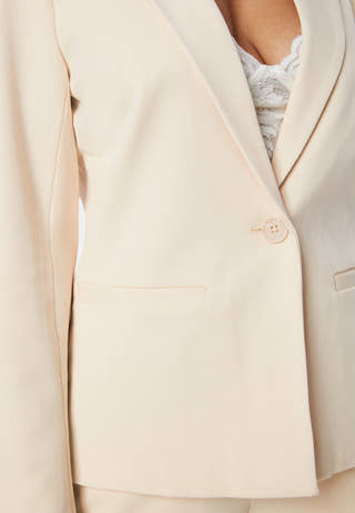 Lisa L/S Button Blazer