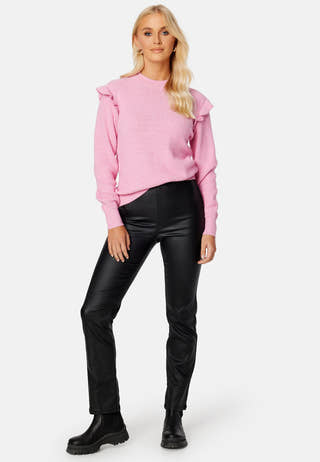 Malena L/S Ruffle Pullover