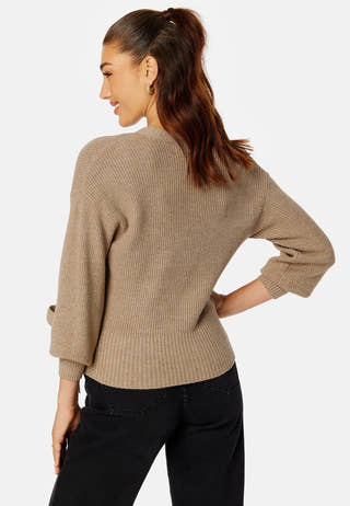 Malena L/S Wrap Cardigan