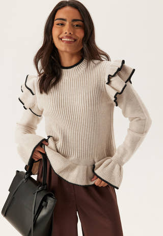 Objaki L/S RE KNIT PULLOVER