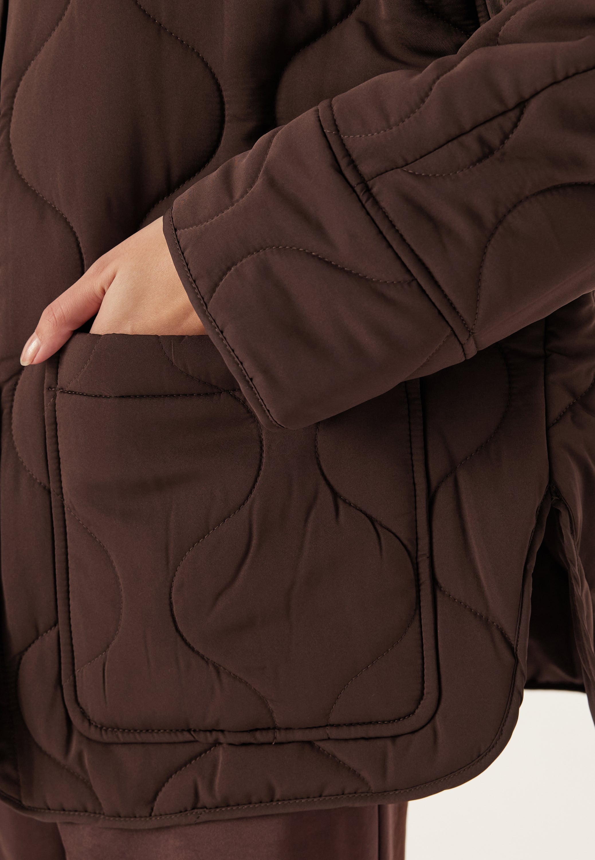 Gebroken wit OBJECT Gewatteerde jas JALLY DOWN COAT 123 Gebroken wit OBJECT Gewatteerde jas JALLY DOWN COAT 123