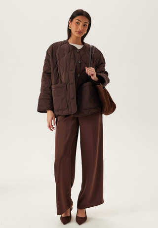 Objallie Ls Lo Quilted Jacket