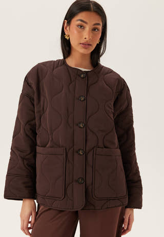 Objallie Ls Lo Quilted Jacket