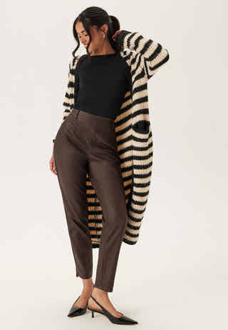 Objbelle Lisa Coated Pant Noos