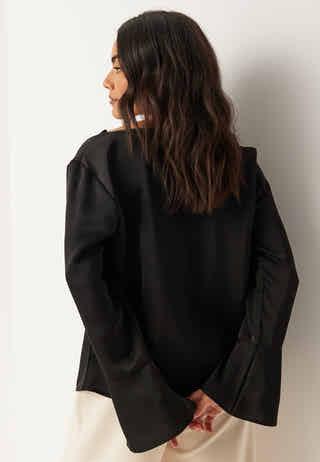 Objchilli L/S RE WATERFALL TOP