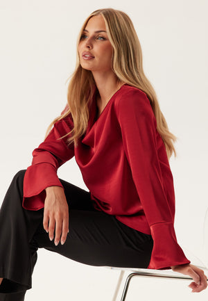 Objchilli L/S RE WATERFALL TOP